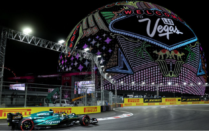 Exclusieve Max Verstappen Grandstand at the Las Vegas Grand Prix 2023 